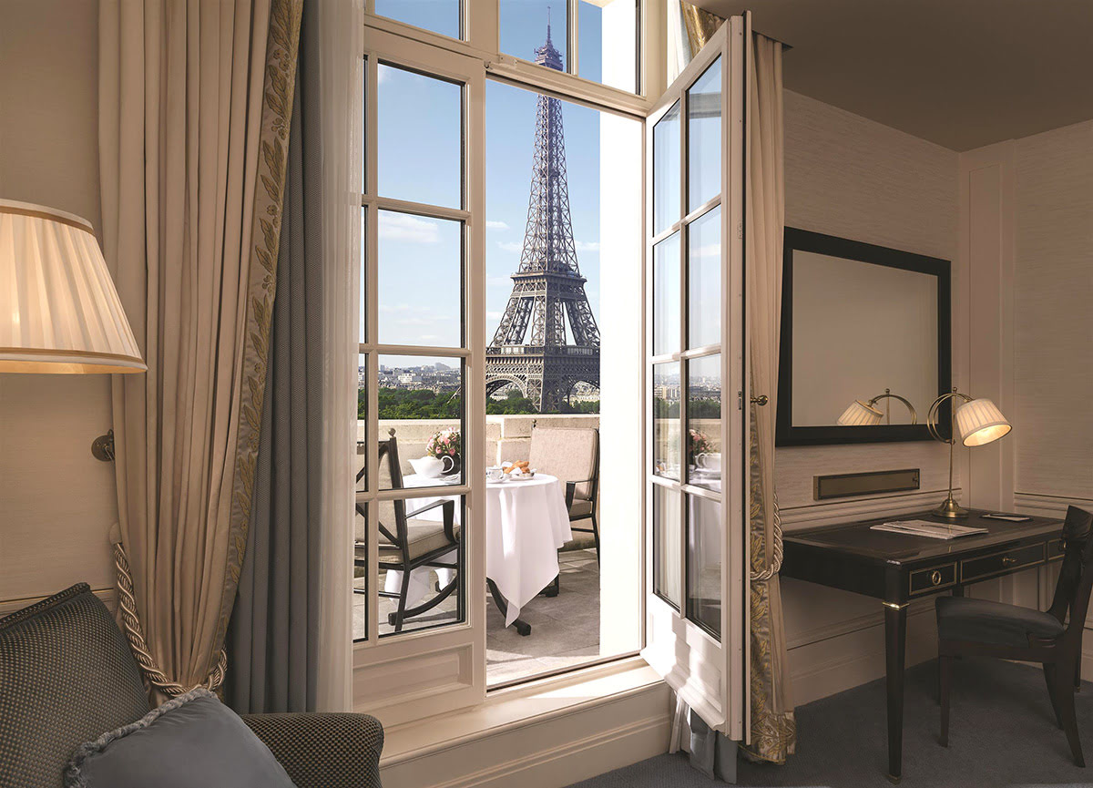 โรงแรมหรูที่ดีที่สุดในปารีส-Shangri-La Hotel-ปารีส