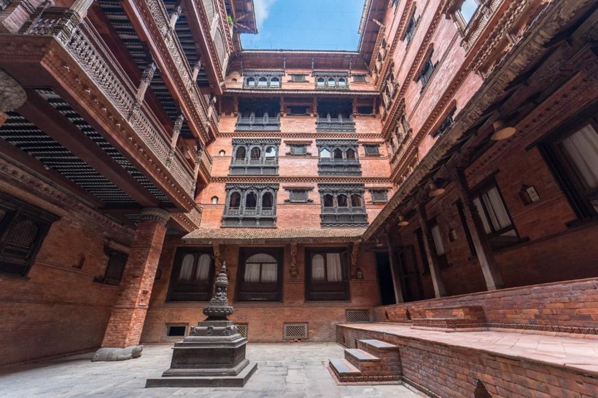Kantipur-Tempelhaus in Kathmandu